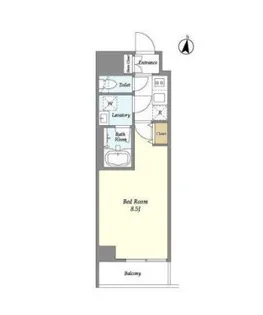 LA DOUCEUR赤羽【3階】の間取り