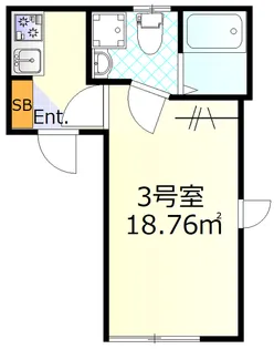エーハイム浮間舟渡【1階】の間取り