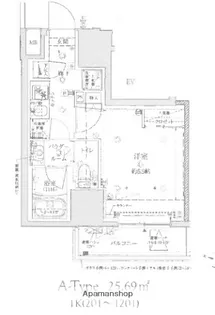 クレイシアIDZ板橋本町アーバンレジデンス【4階】の間取り