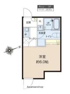 レピュア蓮根レジデンスEAST棟【3階】の間取り