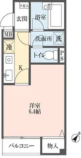 ロイヤルメゾン中丸【2階】の間取り