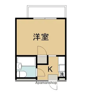 レオパレス大蔵【202号室】の間取り
