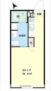 東京都北区赤羽北3丁目【マンション】の間取り