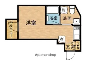 レイアス池袋本町【303号室】の間取り