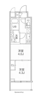 SYFORME東池袋【2階】の間取り