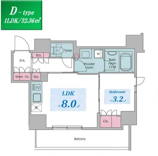 クロスレジデンス六義園【2階】の間取り