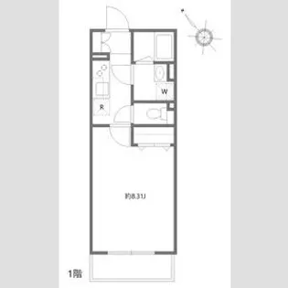 アルティザ氷川台【3階】の間取り