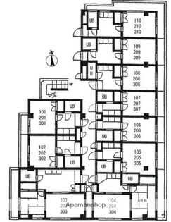エスケイマンション【2階】の間取り