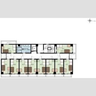 シェアス五反野【408号室】の間取り