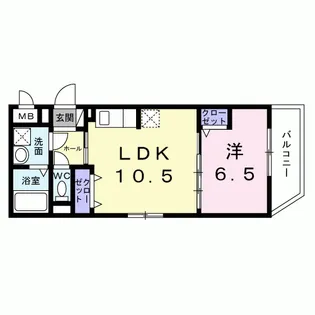 髙祖 III【2階】の間取り