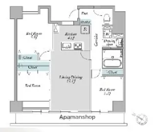 3LDKの間取り画像