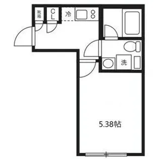 ルーデンス本蓮沼Ⅱ【2階】の間取り