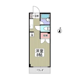 ウィスタリア足立【3階】の間取り