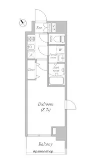 GRAN PASEO田端B【5階】の間取り