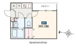 MELDIA北綾瀬Ⅵ【2階】の間取り