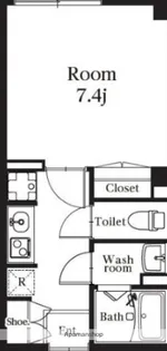 レピュア王子神谷レジデンス【1階】の間取り