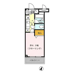 Parthenon 2【1階】の間取り