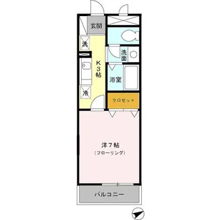 ズオン・ゼロ【2階】の間取り