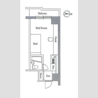 アレックス日乃本【4階】の間取り