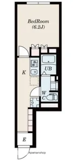 アクセス池袋【4階】の間取り