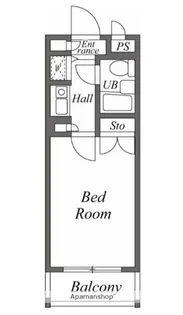 ユーレジデンス護国寺【2階】の間取り