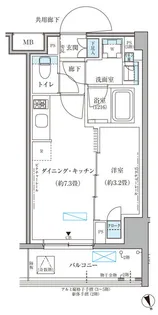 パークアクシス文京本郷【3階】の間取り