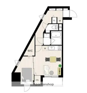 東京都北区西ケ原1丁目【マンション】の間取り