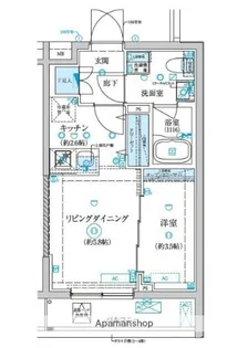 東京都北区神谷3丁目【マンション】の間取り