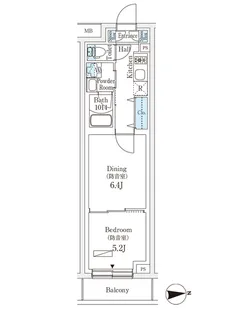 プラネソシエプラス桜台【1階】の間取り