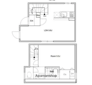 GLACIS【1階】の間取り