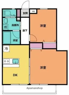 アステリア【3階】の間取り