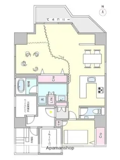 アーバングリーン【10階】の間取り