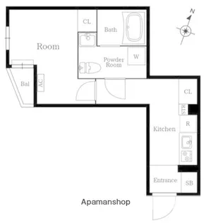 プレニーズ護国寺PREMIER【2階】の間取り