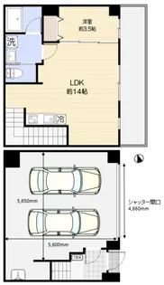 G−BASE(ジーベース)【1階】の間取り