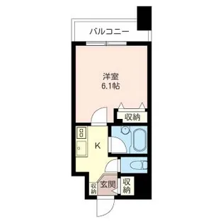 LASANTE板橋本町【9階】の間取り