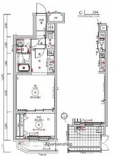 LUMEED梅島【1階】の間取り