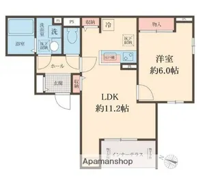 スマイルK【2階】の間取り