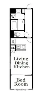 リッツ関町【2階】の間取り