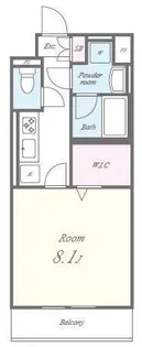 カーサコリーナ(北区)【3階】の間取り