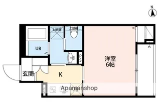 ROBOT HOME 六町Ⅲ【3階】の間取り