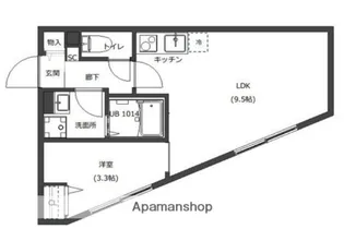 DーSTYLE西巣鴨【3階】の間取り
