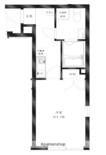 ベルテエフ【3階】の間取り