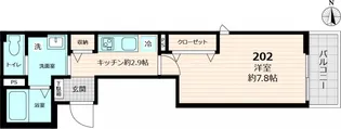 仮称)フロレセール【202号室号室】の間取り