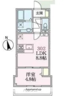 アローマ王子本町【2階】の間取り