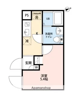 エーテラス赤羽【2階】の間取り
