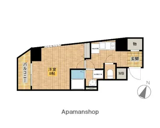 ヴェローナ王子神谷ルッソ【5階】の間取り