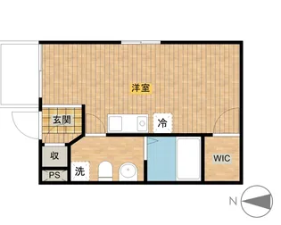 まんどーろ【4階】の間取り