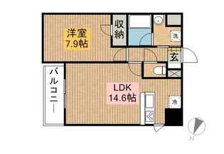 イストアール【3階】の間取り