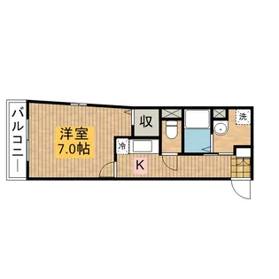 セレッソ マサキ【4階】の間取り