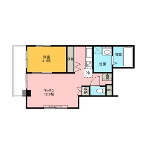 コンフォリア東池袋【2階】の間取り